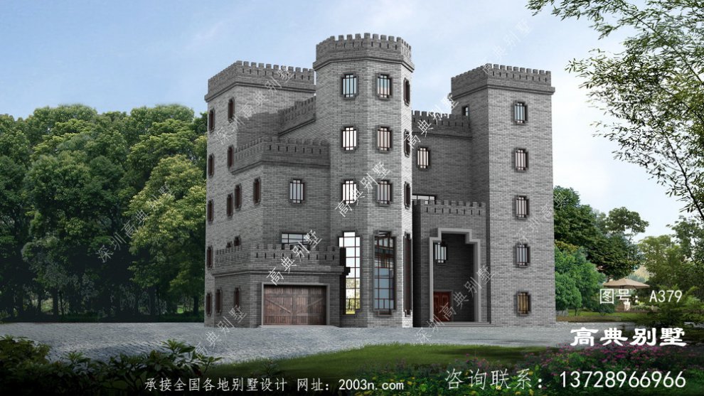 清新优雅，韵味十足的中式城堡