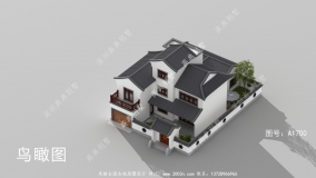 新中式苏式园林别墅设计图及效果图