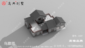 中式风格的别墅建一栋，胜过大豪宅，很是喜欢。