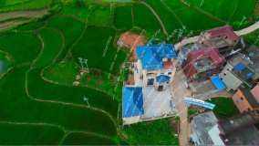 欧式四层别墅设计720度别墅全景/拍摄地点：江西吉安市吉州区长塘镇廖家村