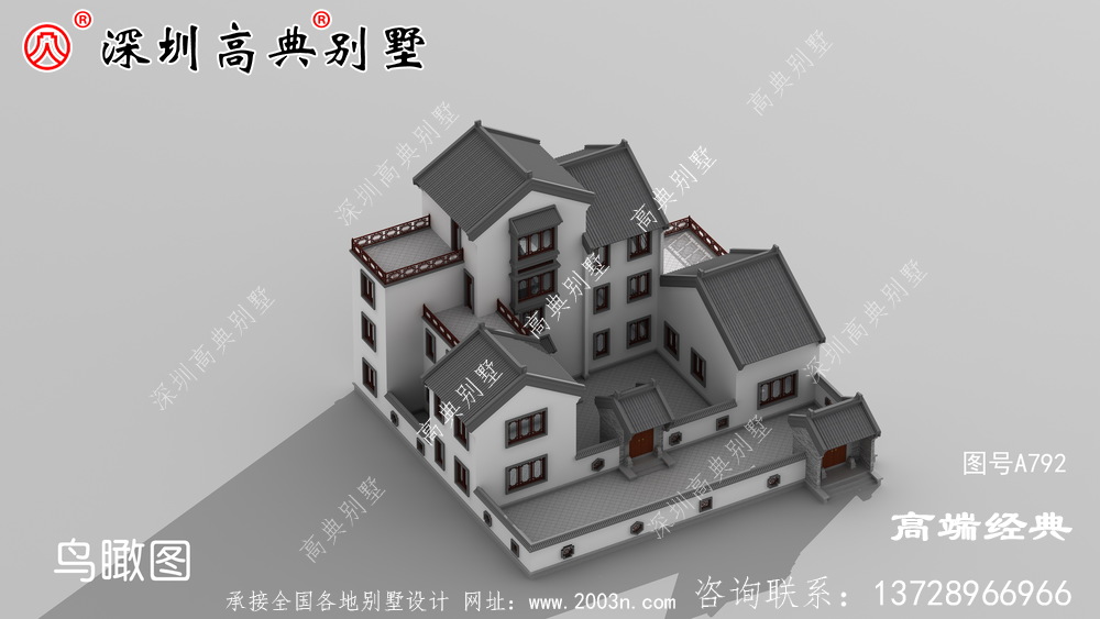 最受欢迎的自建中式房子设计图，新中式原来这么美，怪不得那么多人建
