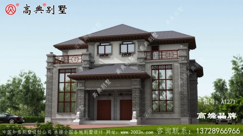 中式双拼房子设计图，好多人都说以后要这样建