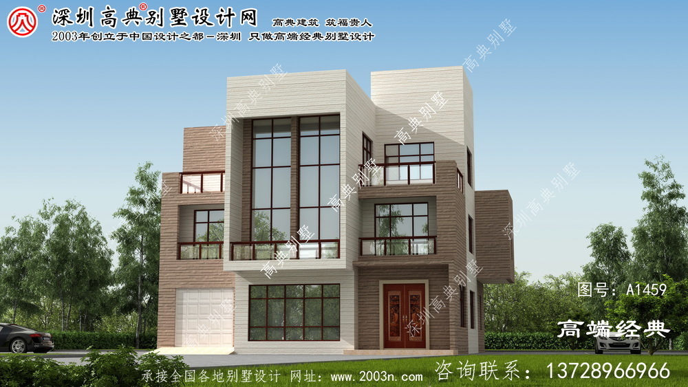 武强县农村房屋三层户型设计图	