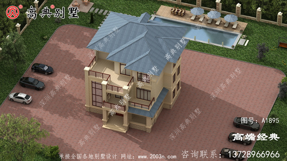 砚山县乡村三层房屋图