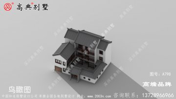 中式三层别墅设计图简