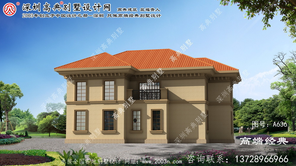 连江县二层私人别墅设计图