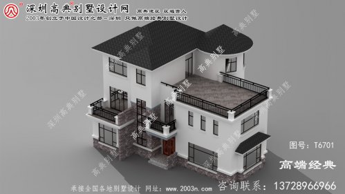 文水县农村三层小别墅设计图
