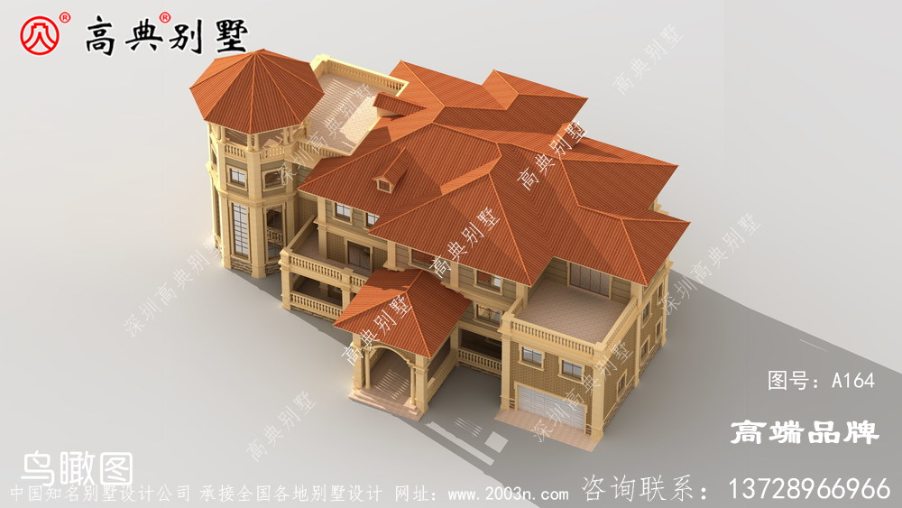 中式院子别墅设计图简欧风十足