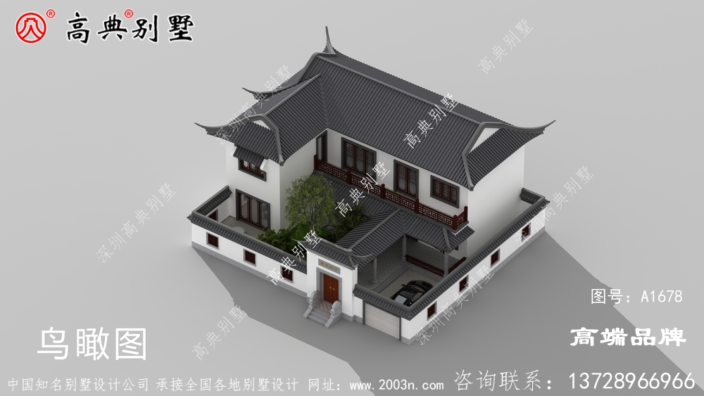 两层农村自建房设计图符合中国人的喜好