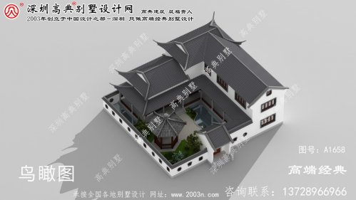 广灵县自建三层别墅设计图
