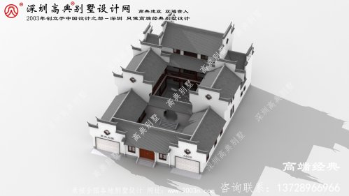 泾县中式别墅设计图