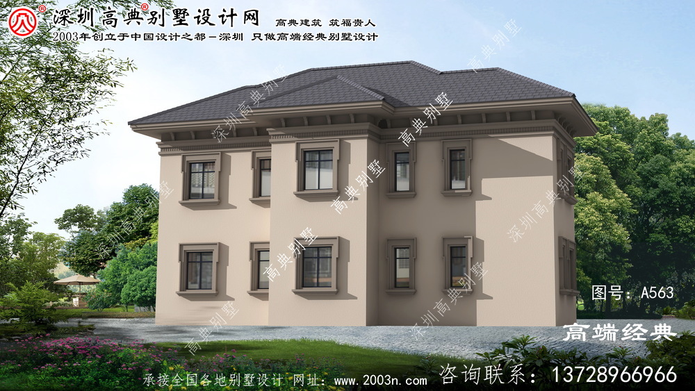 台州市二层欧式风格别墅