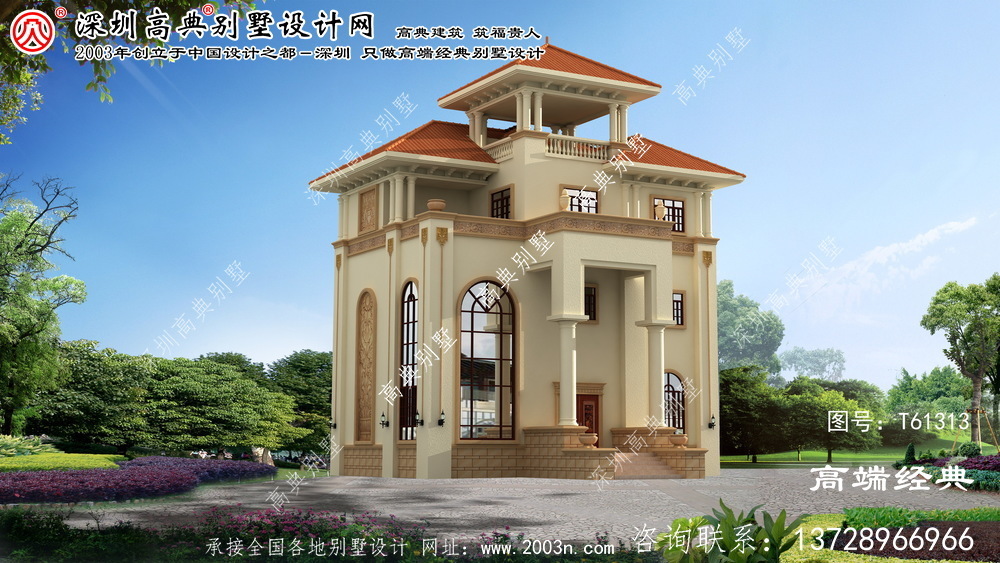 广安区三层别墅设计图农村别墅设计