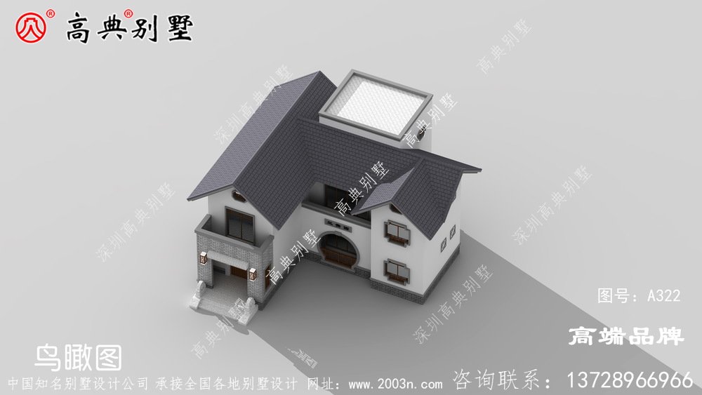 农村顶级豪宅设计效果图两层设计精致的小别墅