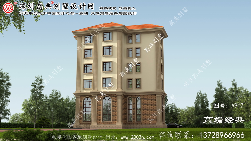 连江县欧式农村房屋设计图