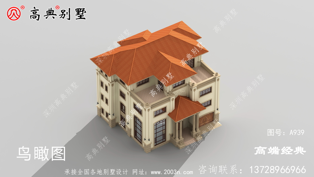 欧式房屋，听说这是湖南最流行的房屋，特别抢眼。