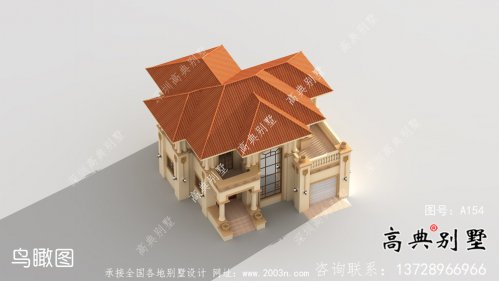 农村二层简单欧式别墅全套设计图
