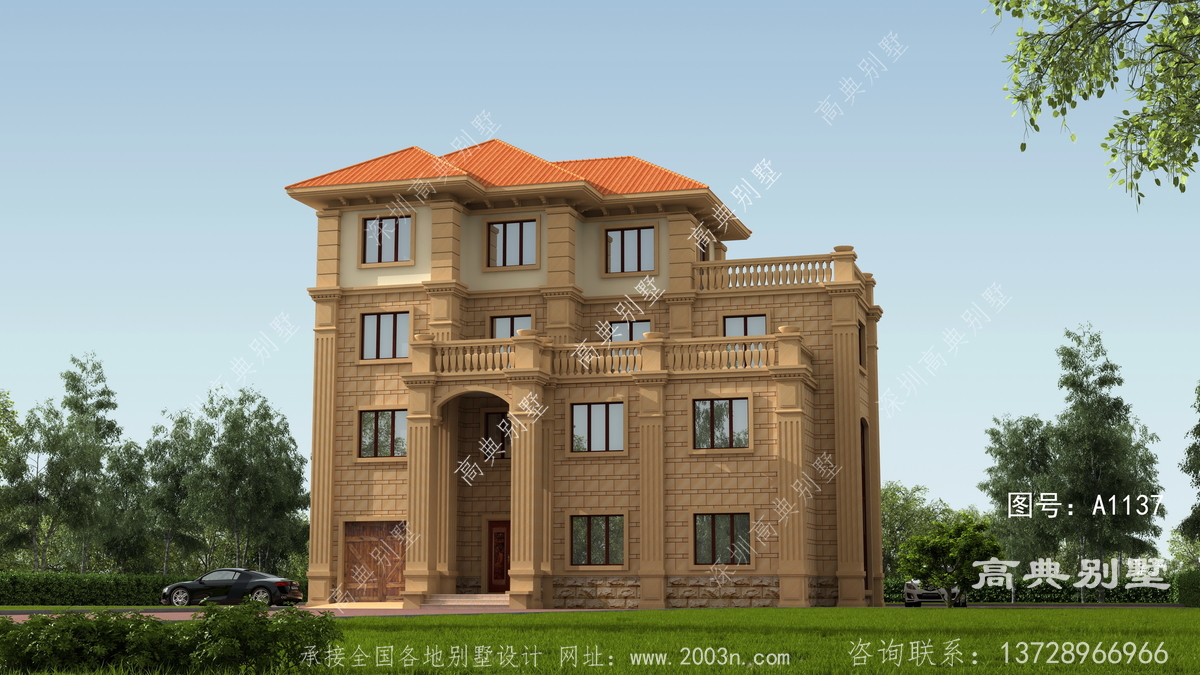 山东省枣庄市于泉村楼房案例求购自建房带电梯别墅图纸
