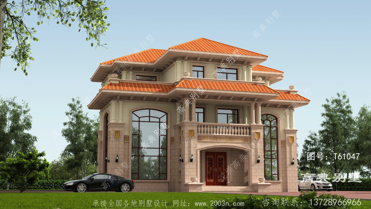 濮阳市建设路民宅设计工坊定制自建房设计图三层