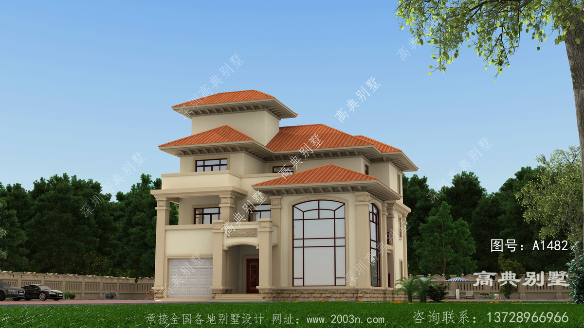 江西省吉安市吉安县山头村民房案例别墅设计图纸大全两层