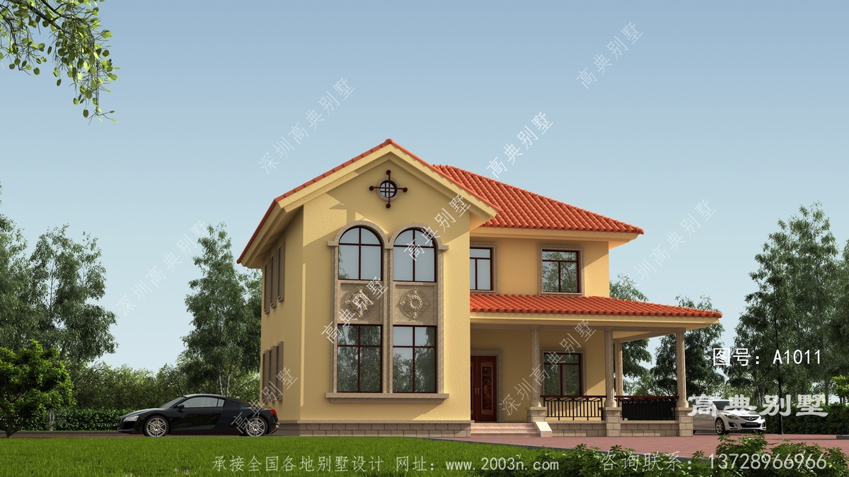 温州市文成县茶寮村平房案例最好的自建房设计图