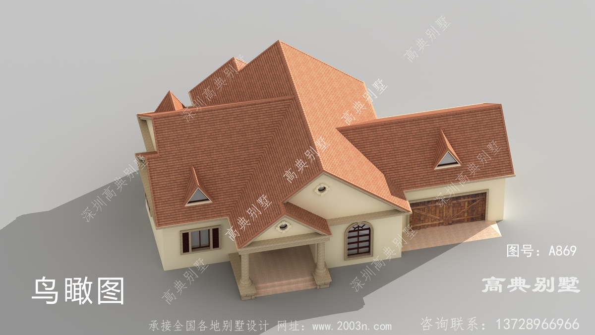 山东省枣庄市周楼村住房案例9平米农村别墅设计图纸二层