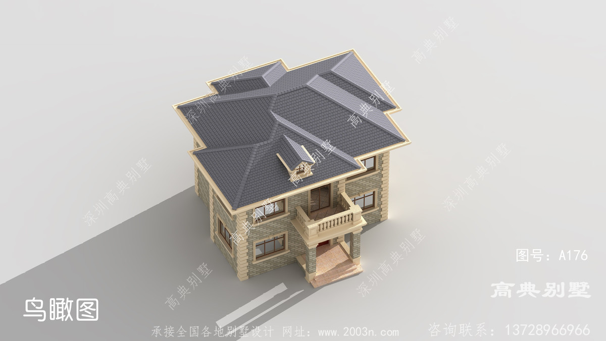 许昌县张潘镇造房子设计公司专做农村二楼设计图