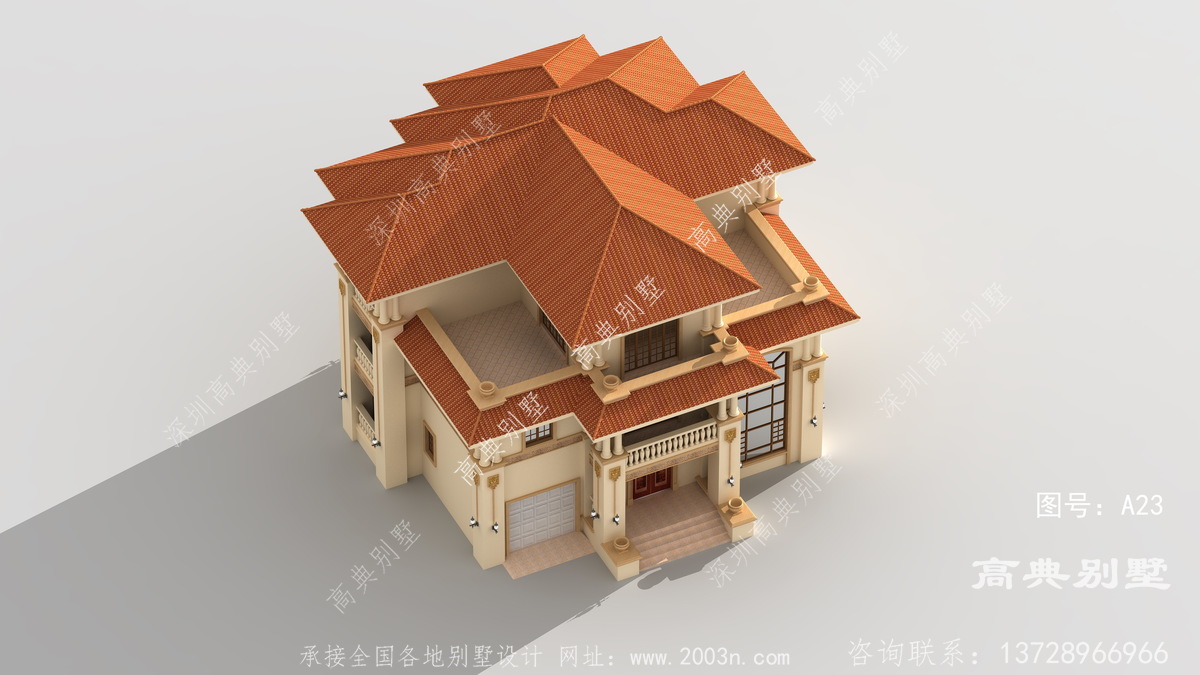 北京市十里铺村村房案例,房屋建筑设计图纸全套别墅