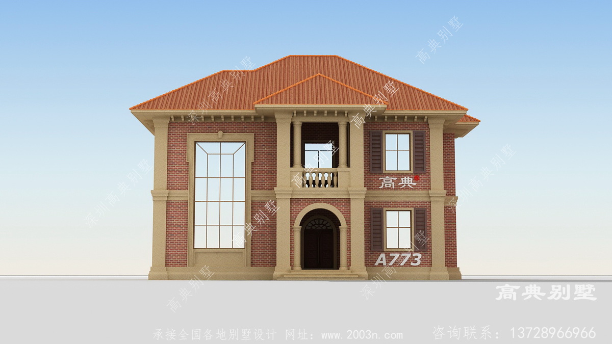 江西省宜春市靖安县哨前村民房案例123平米三层别墅图纸