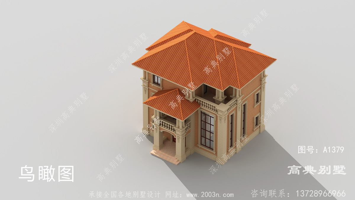 博罗县长宁镇民房设计公司定制农村小别墅设计图110平米