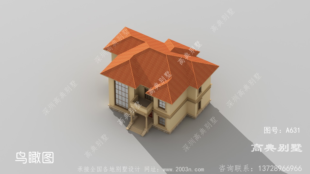 山东省威海市沙窝村房屋案例,135平方米自建房设计图