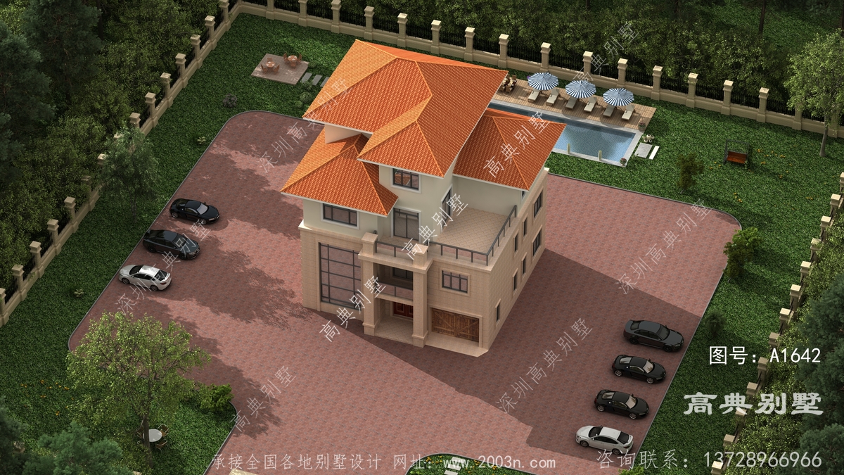 大埔县光德镇民宅设计公园专做110平别墅设计图