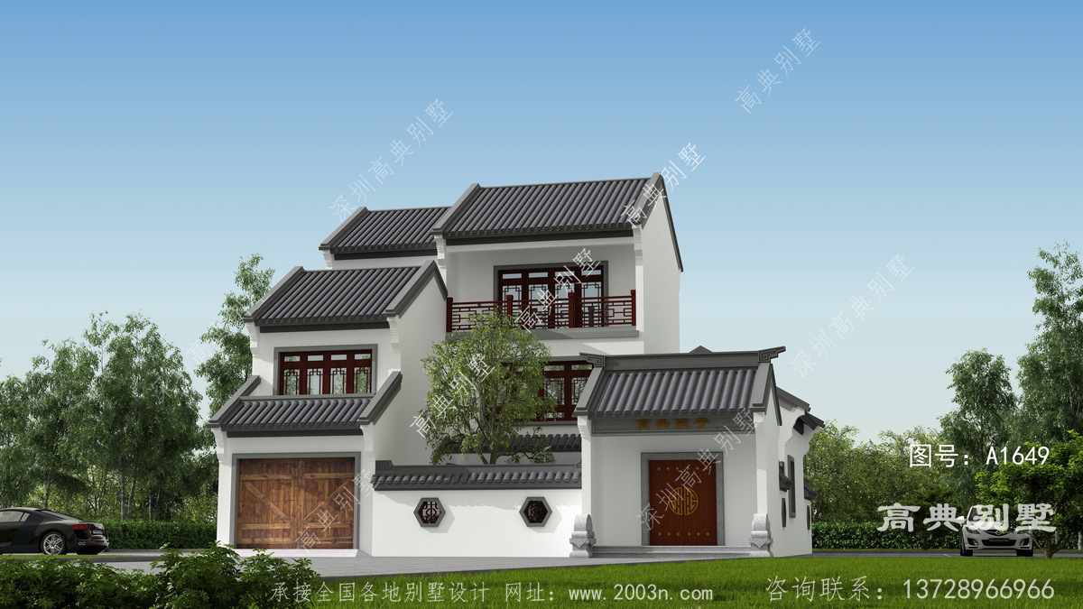 临武县同益乡房子设计室专业小别墅外观设计图