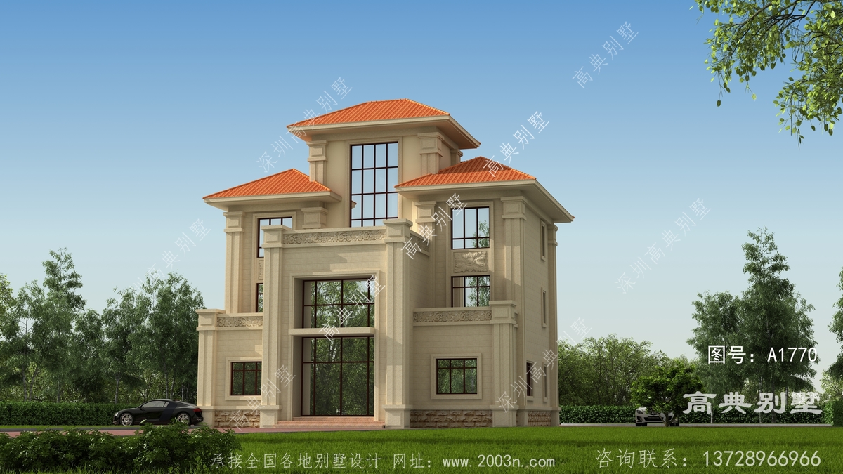 平塘县甘寨乡房屋设计公园新作四层