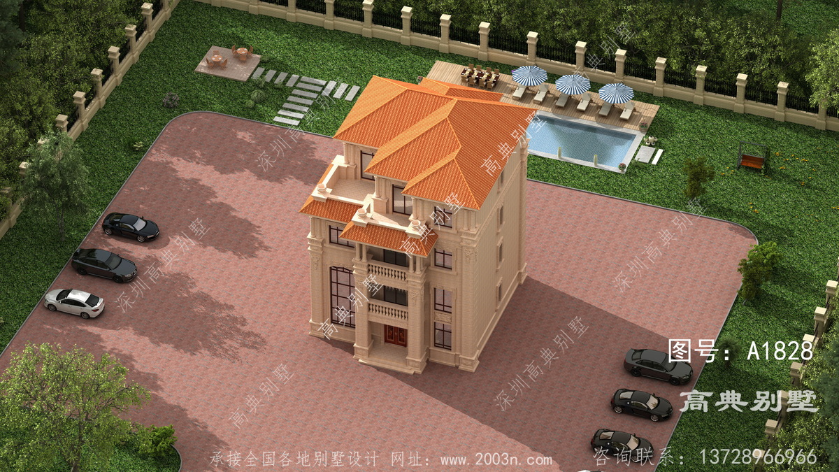 江西省宜春市万载县棉土村房子案例别墅图纸设计图说明