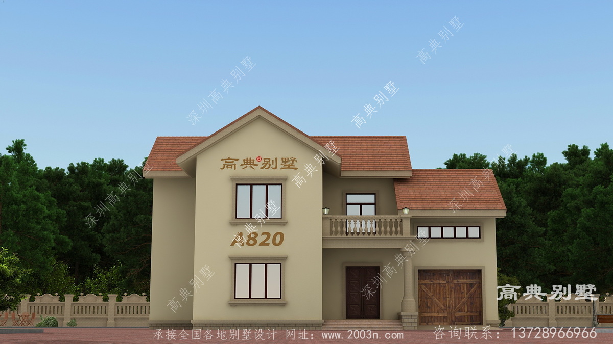 梓潼县仁和镇民房设计工作室创造农村房子设计图2层
