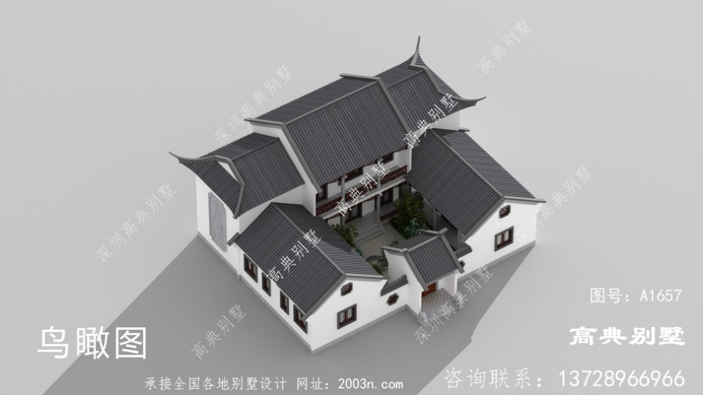 农村自建中式别墅设计图，真的太好看了吧！