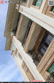 欧式风格别墅空调怎样安装外墙分体机不影响别墅外观效果？