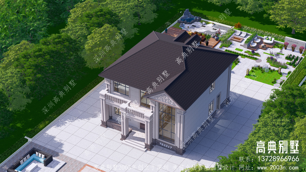 新中式农村自建房设计图施工图纸效果图