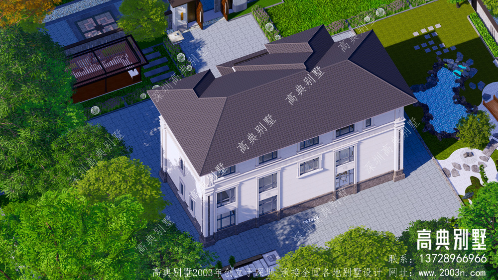 新中式两层半农村自建房全套施工图纸